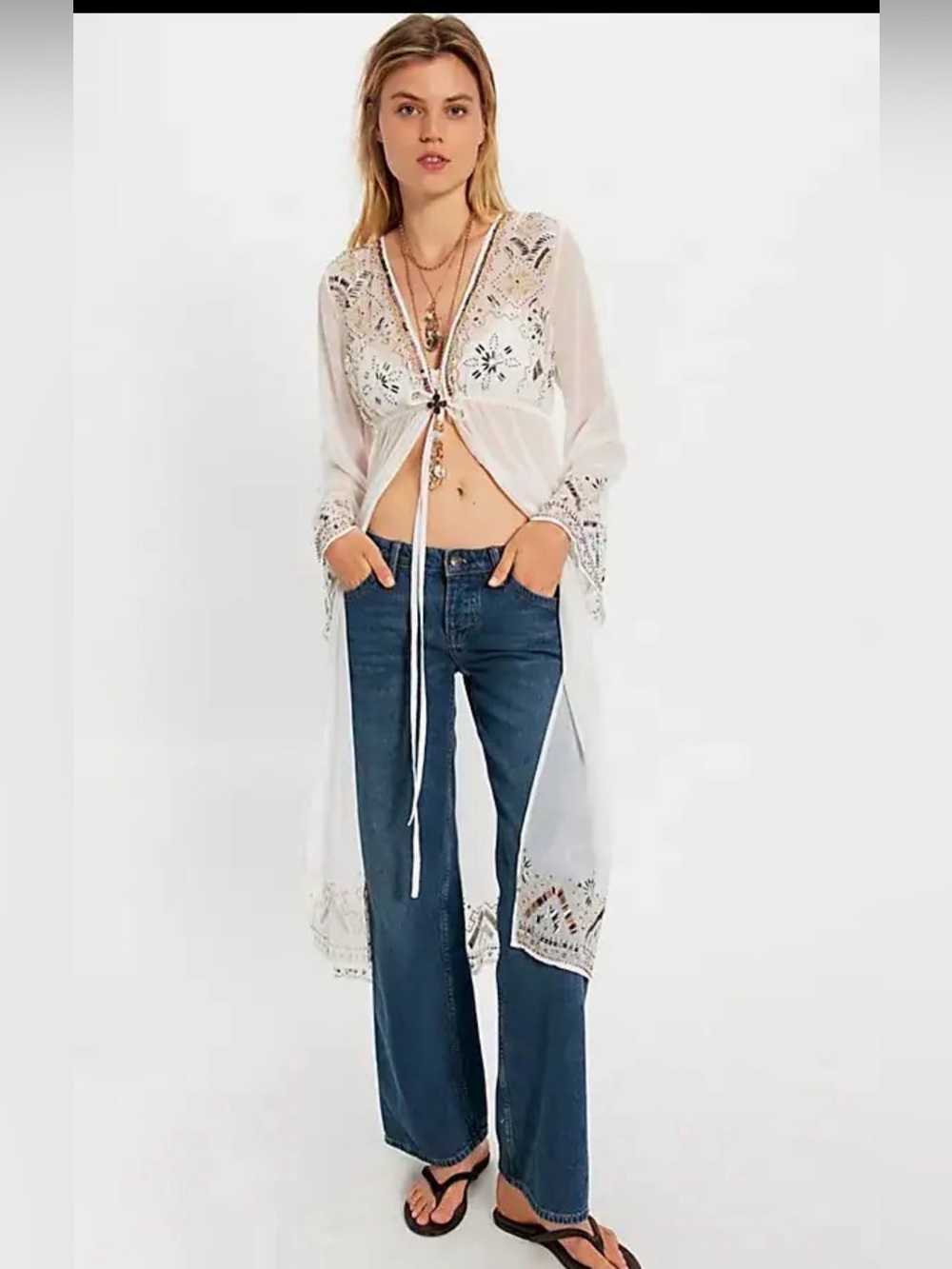 Free People Mirabella Maxi Top